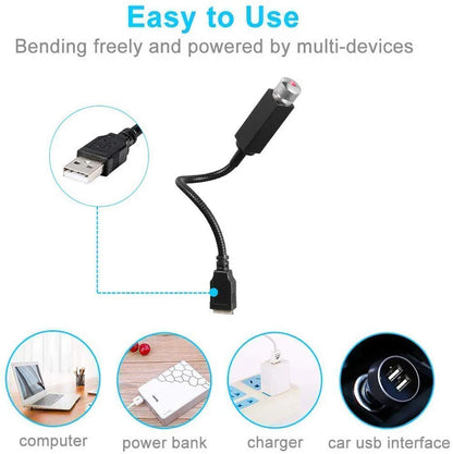 USB Roof Star Projector Lights